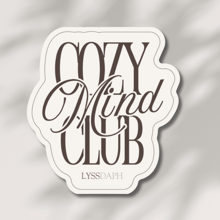 Cozy Mind Club Sticker