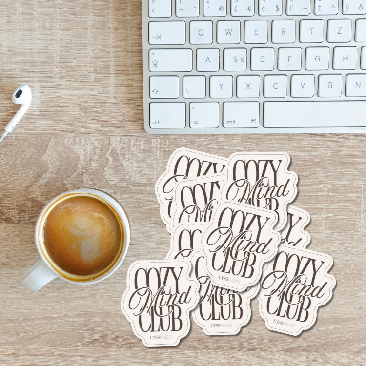 Cozy Mind Club Sticker