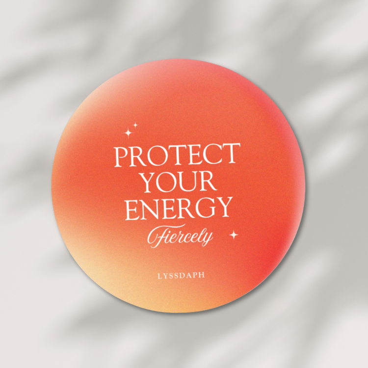 Protect Your Energy Sticker